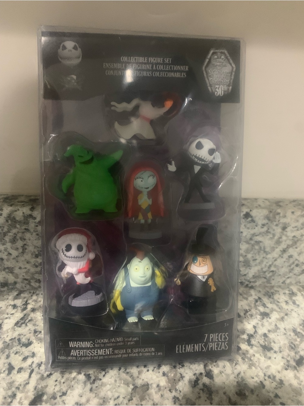 Brand New Nightmare Before Christmas Collectible Figure Set 7 Pieces